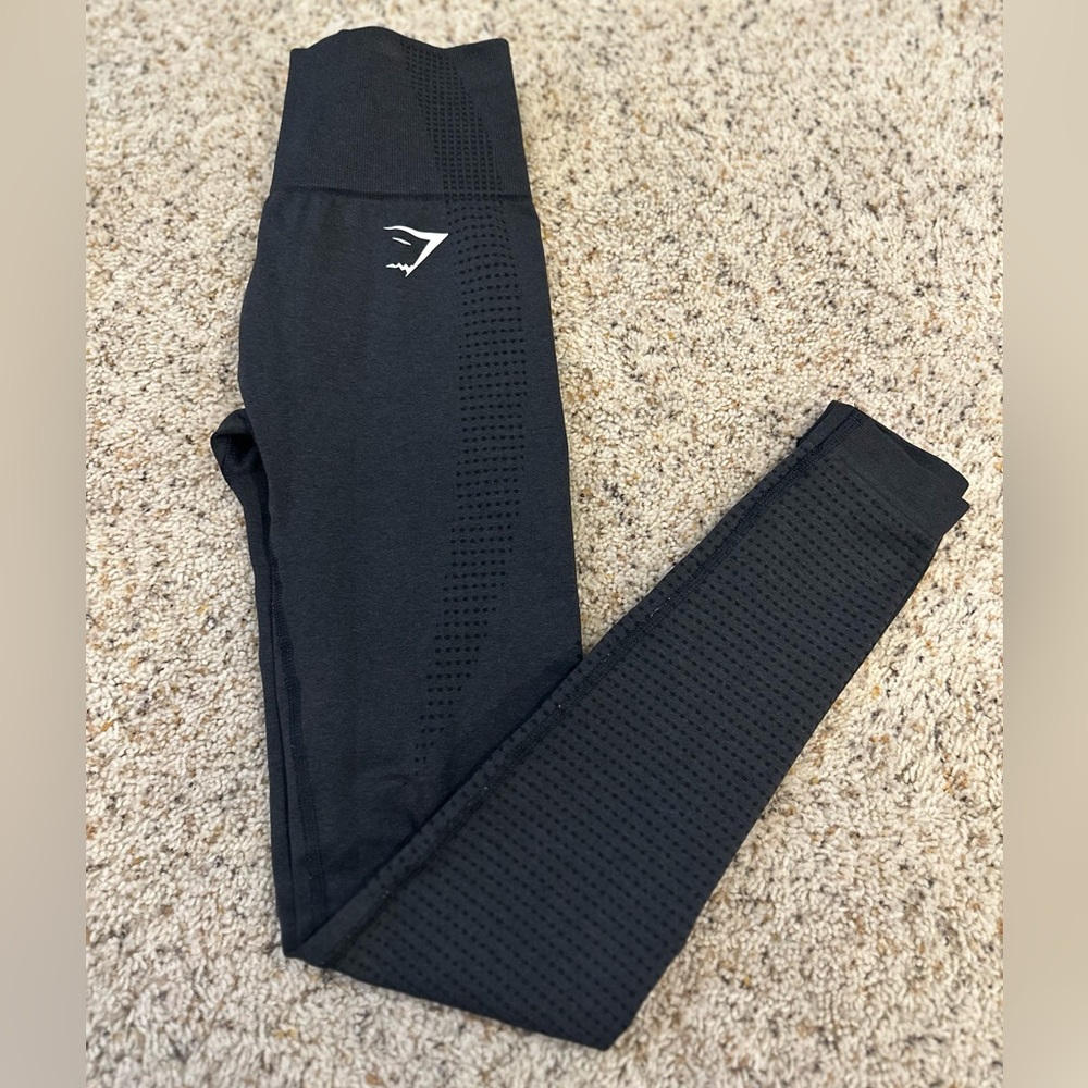 Gymshark Vital Seamless 2.0 Leggings - Black Marl